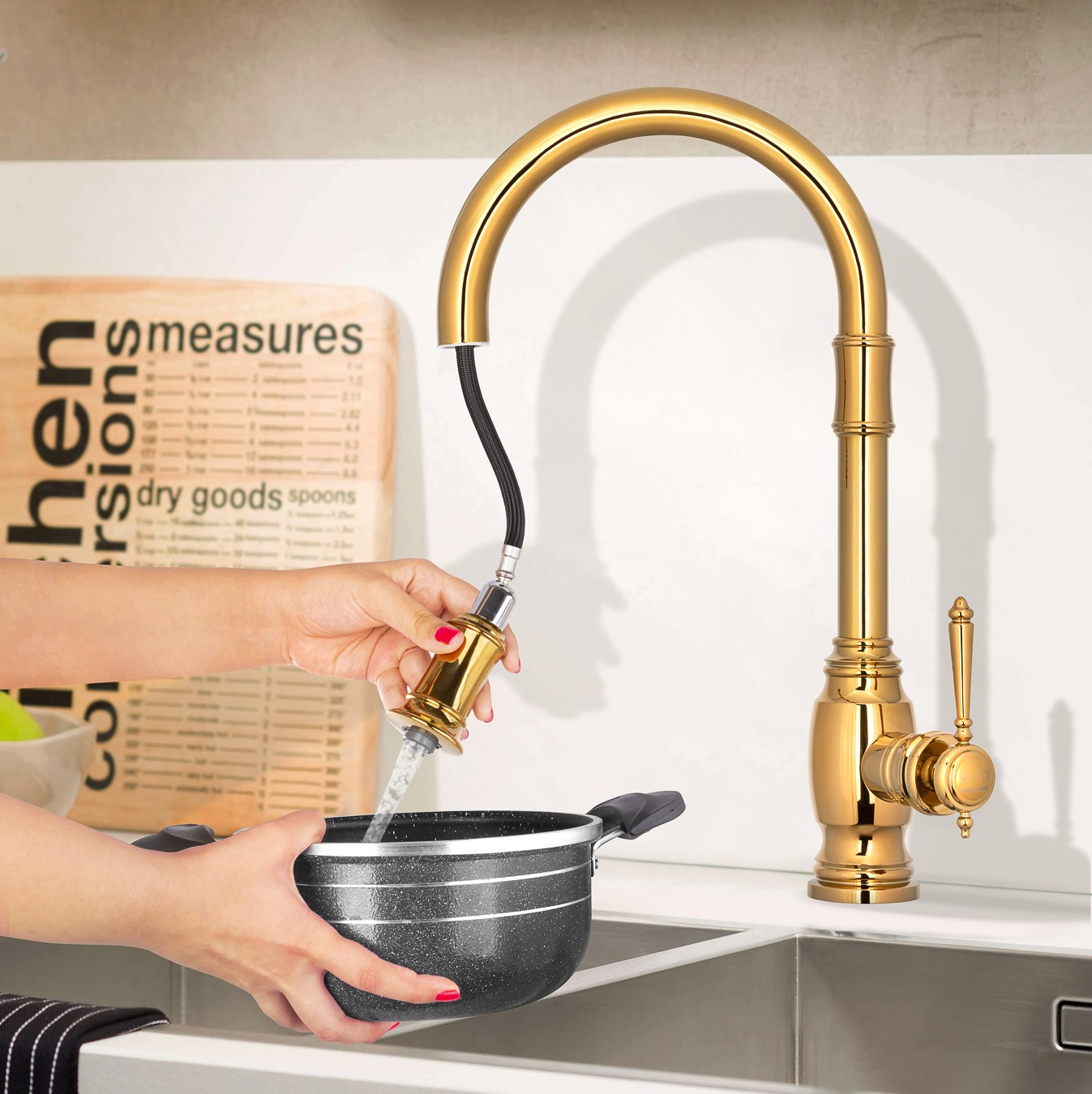 چطور یک شیر ظرفشویی نصب کنم؟