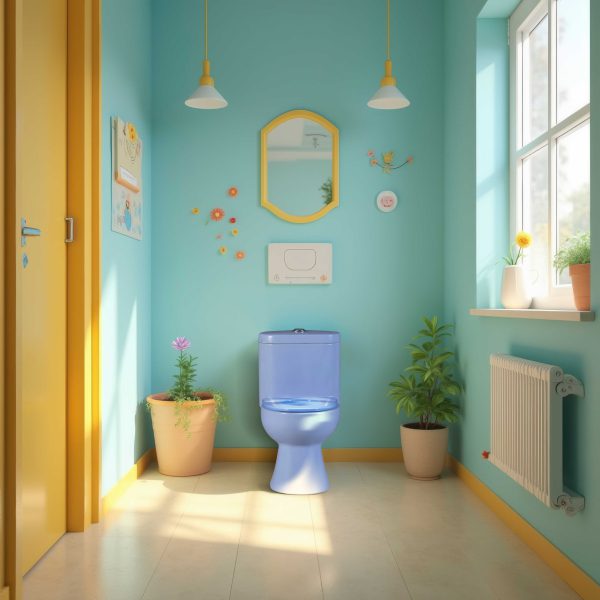 توالت فرنگی پارس سرام مدل کودک ابی