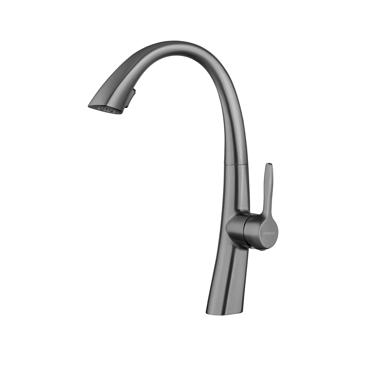 شیر ظرفشویی زانتی D-37 شاوری گان بلک (Zanetti) + ارسال رایگان