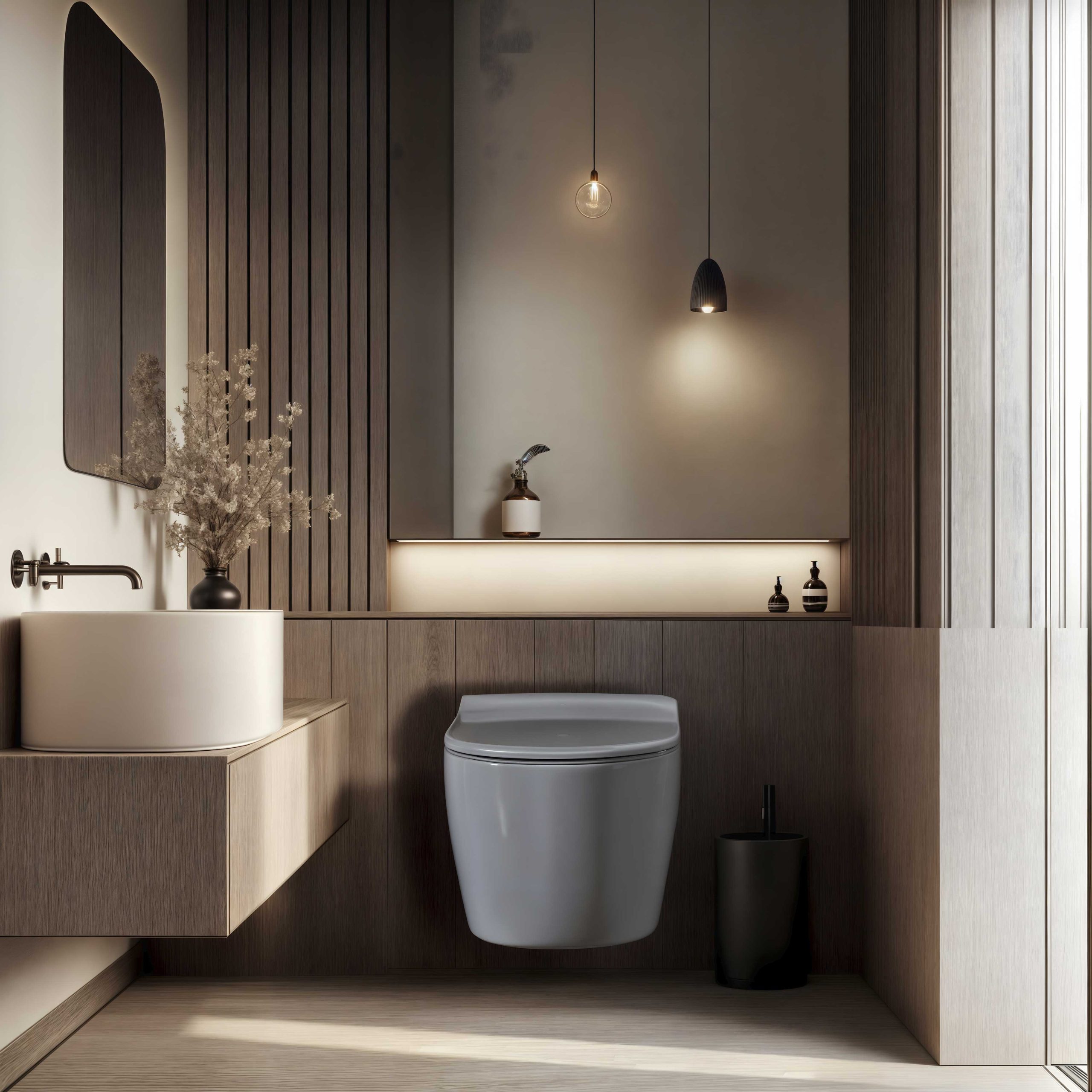 وال هنگ پارس سرام مدل ستیا (Wallhang toilet Setia)