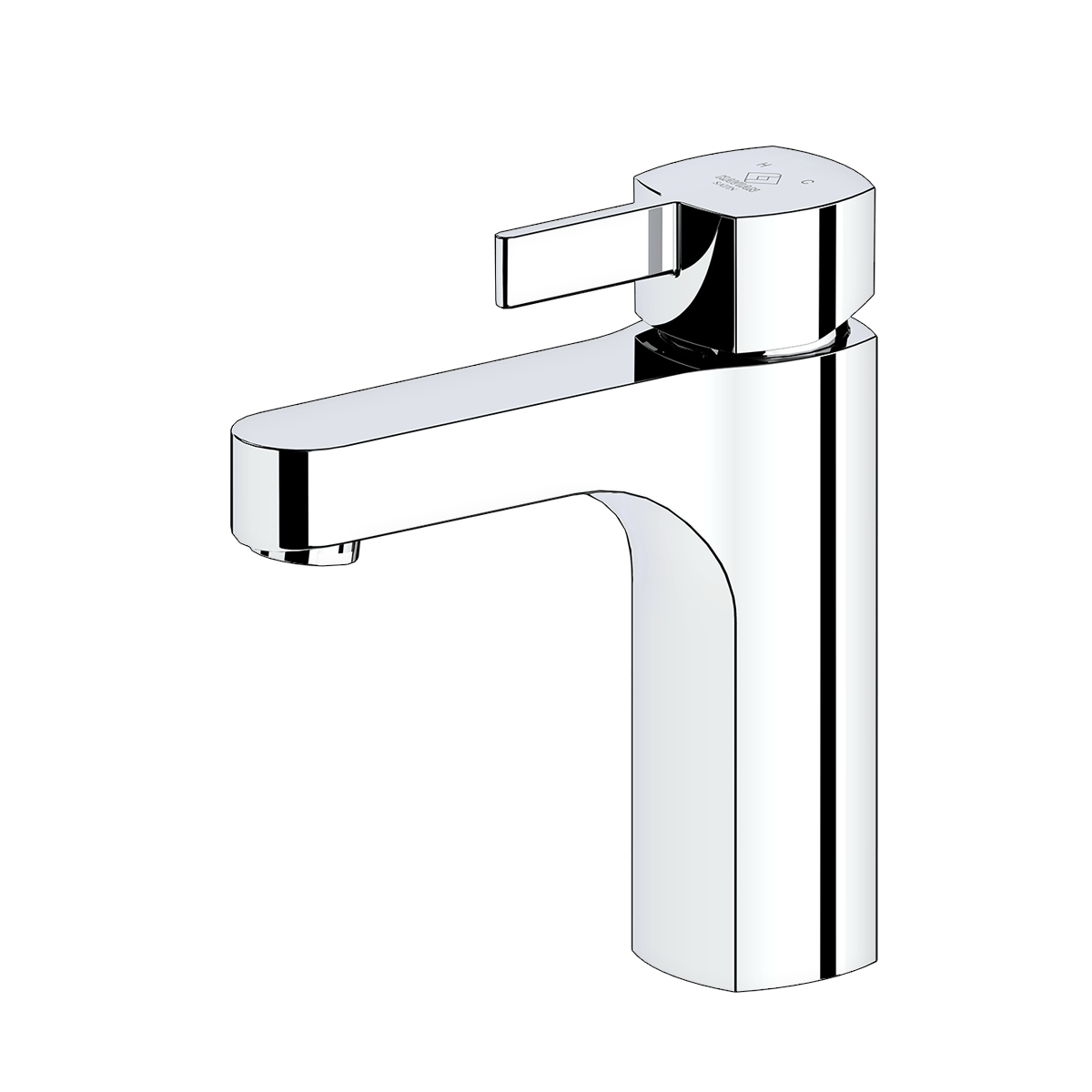 شیر روشویی کاویان مدل ساتین کوتاه (kavian Satin)