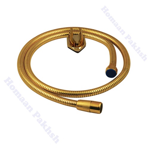 شیلنگ توالت فلزی طلایی (Gold)