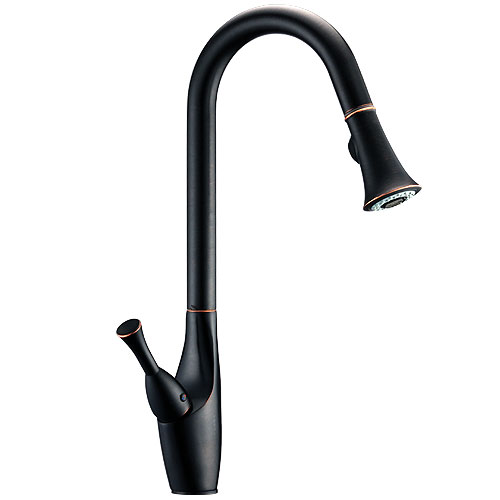 شیر ظرفشویی موست مدل واشنگتن چرمی مسی (Washangton Copper leather)