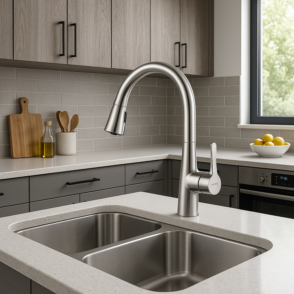 شیر ظرفشویی زانتی جی 02 تصفیه دار کروم مات (Zanetti) + ارسال رایگان