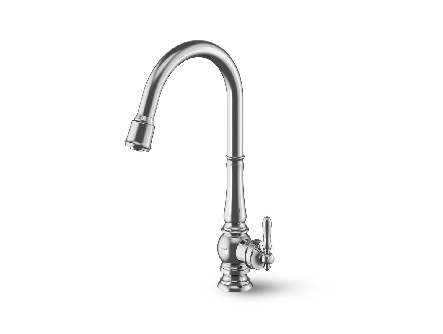 شیر ظرفشویی شودر مدل بیزانس شیلنگدار (Shouder Bizans )