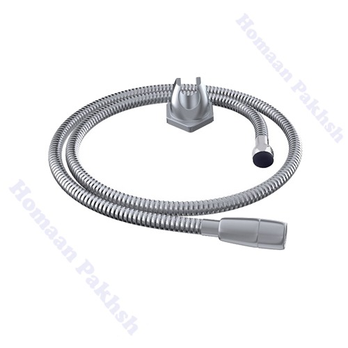 شیلنگ توالت فلزی کروم مات (Chrome-Matte)