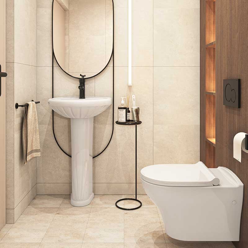 روشویی چینی کرد مدل مونیکا (Chinicord Monica)