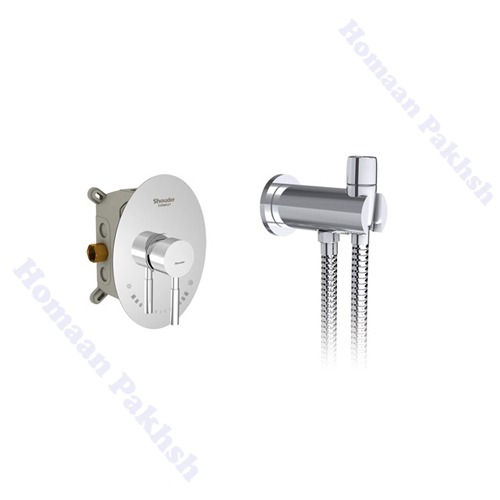 شیر توالت توکار شودر مدل روگن کروم(Rogen Chrome)