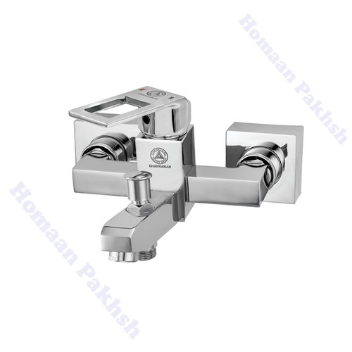 شیر دوش برند قهرمان مدل فلت (Flat Chrome)