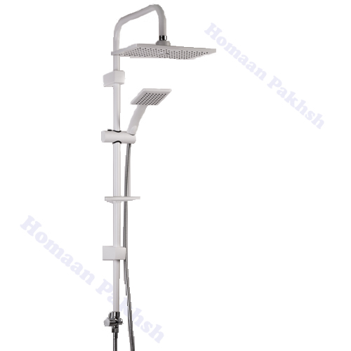 علم دوش اورست دوکاره سفید کی ای جی KIG